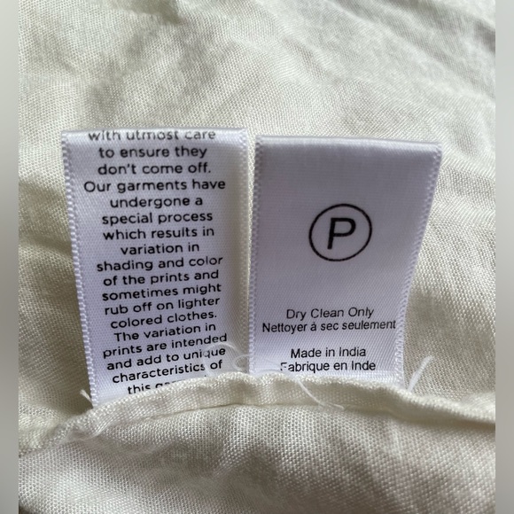 Hemant & Nandita Vivian Women Floral Purple Pink Mini Dress Size Small - Picture 13 of 13